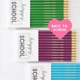 12 Personalized Pencils Back to School Pencil Set