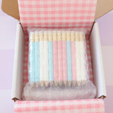 Personalized Gold Foil Golf Pencils: Custom Stamped Party Favors